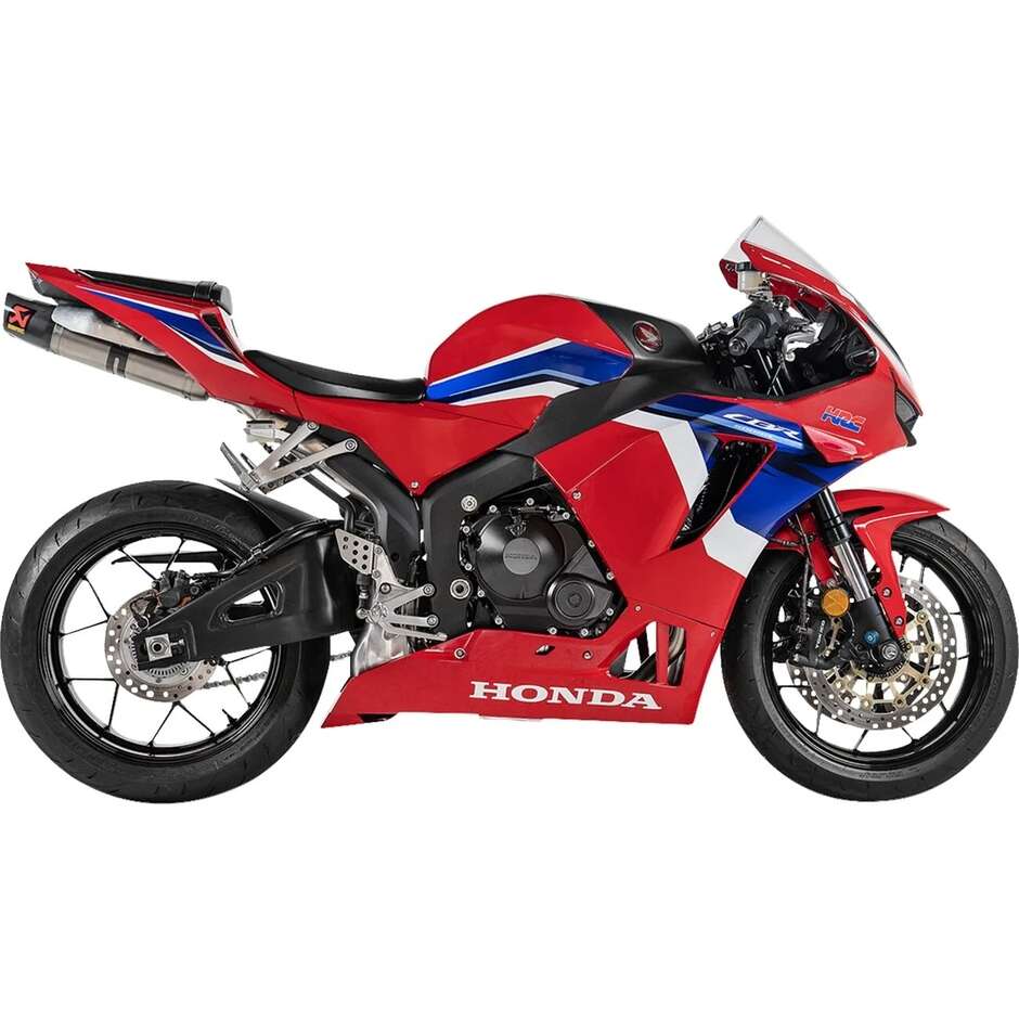 Échappement complet Akrapovic Evolution Line Street S-H6E5-ACT pour Honda CBR 600 RR (13-26)