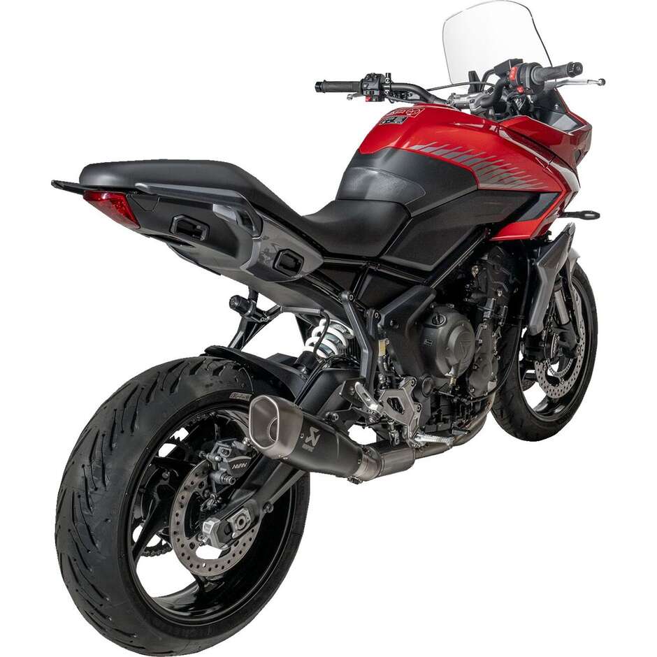 Échappement complet Akrapovic Racing Line S-T6R2-CQTBL pour TRIUMPH Trident 660 (21-26); Tiger Sport 660 (22-26); Daytona 660 (24-26);