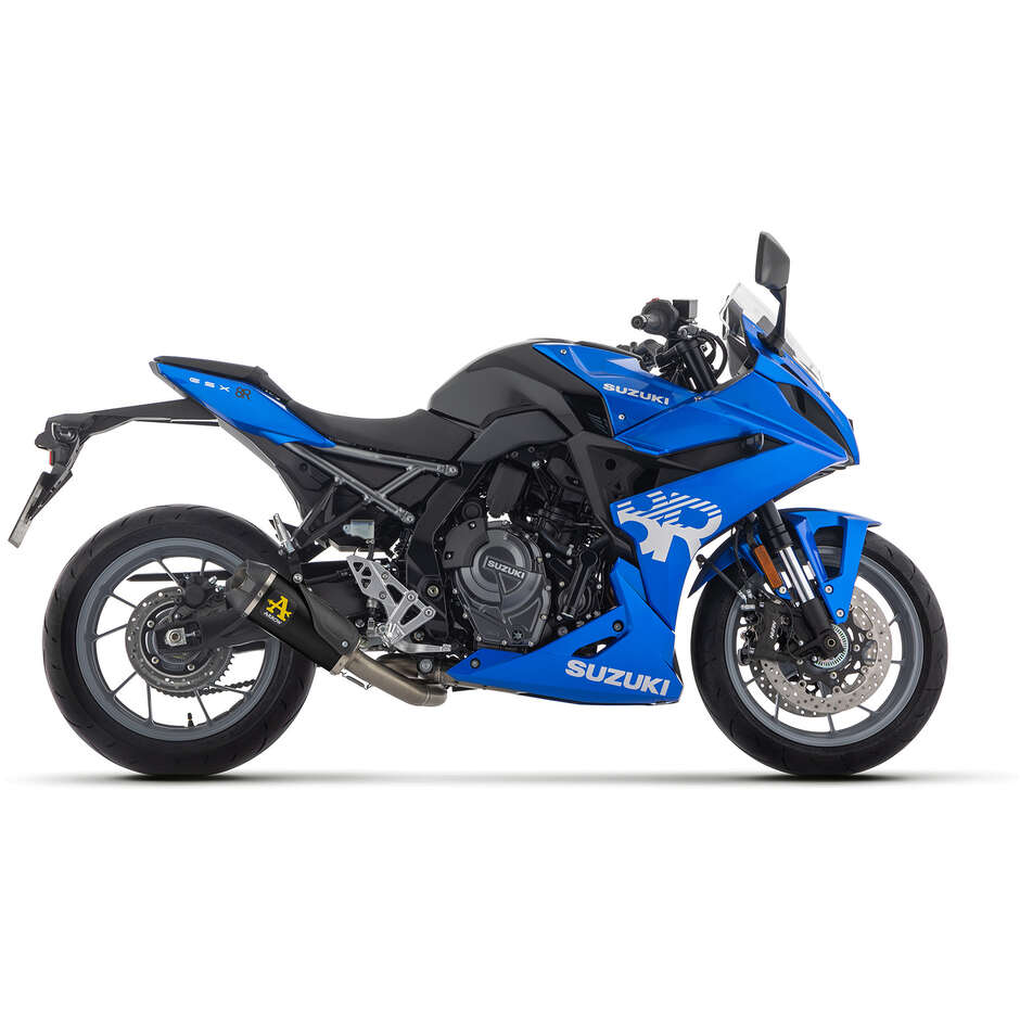 Échappement complet Works Dark Nichrom Racing avec embout de carburateur pour Suzuki GSX-8R / GSX-8S (24-25)