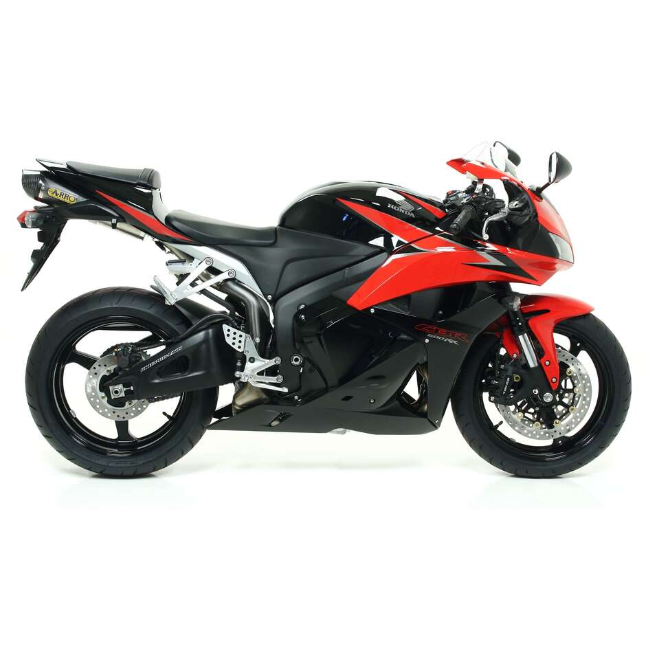 Échappement en aluminium Arrow Indy Race avec embout de carburateur pour Honda CBR 600 RR (07-12)