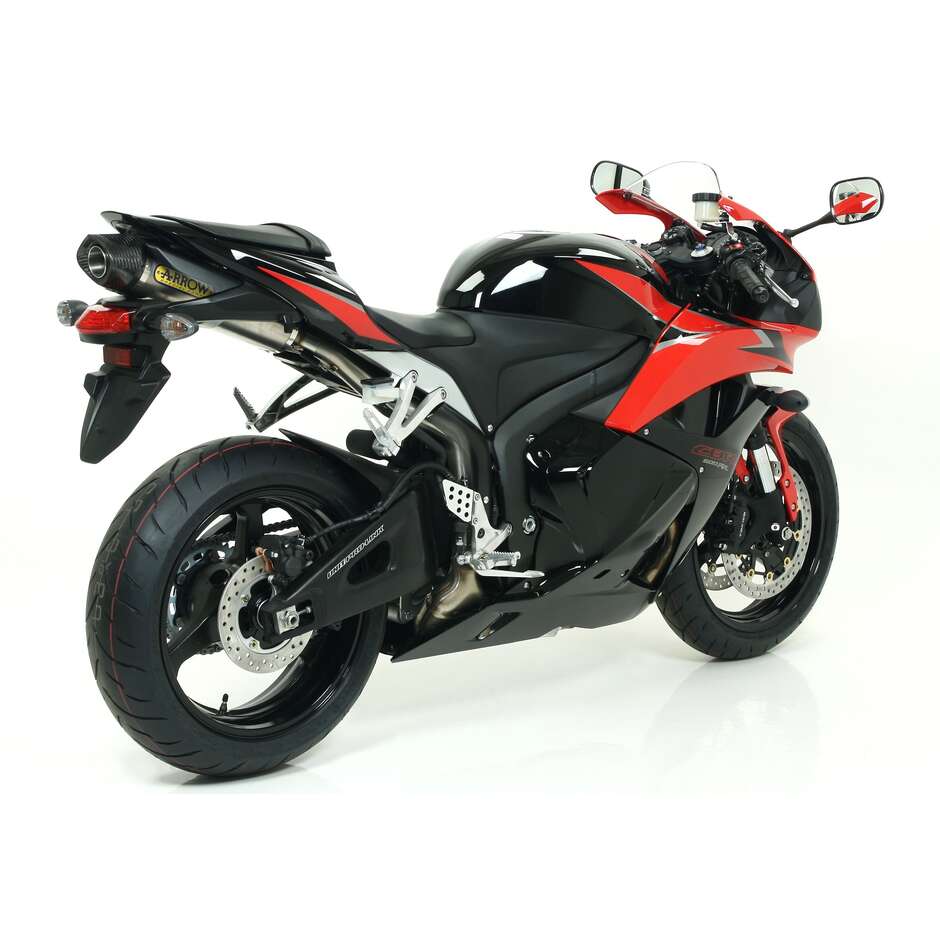 Échappement en aluminium Arrow Indy Race avec embout de carburateur pour Honda CBR 600 RR (07-12)