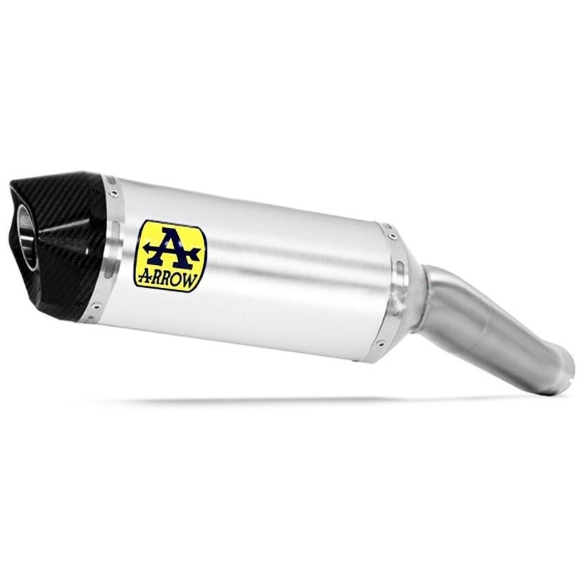 Échappement en aluminium Arrow Race-Tech avec embout de carburateur pour BMW S 1000 RR (19-24)