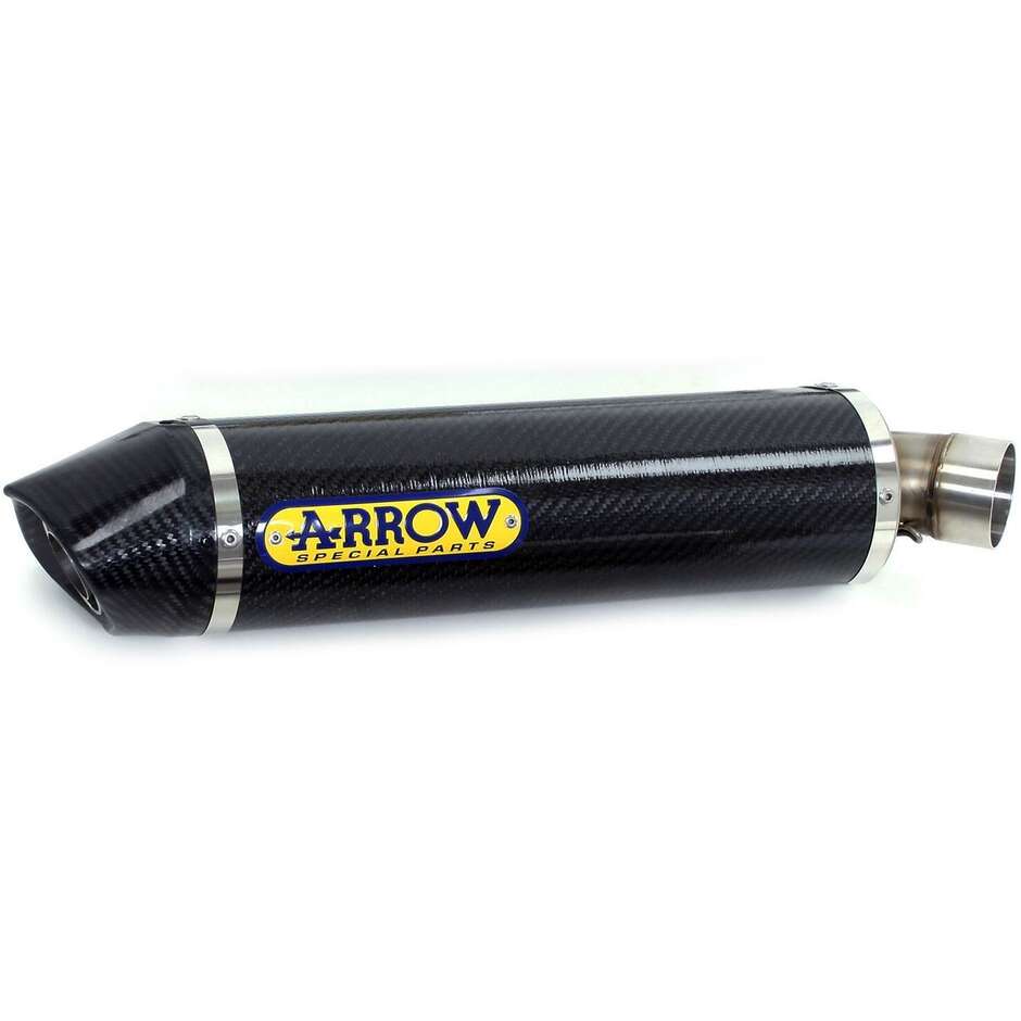Échappement en carbone Arrow Indy-Race avec embout de carburateur pour Honda CBR 600 RR (13-16)