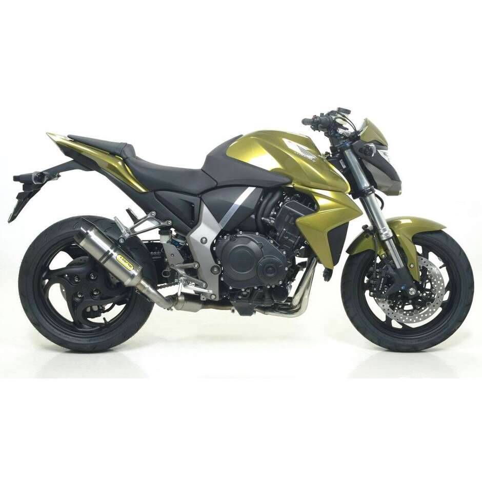 Échappement en titane Arrow Indy Race Approved avec embout de carburateur pour Honda CBR 600 RR (08-12)