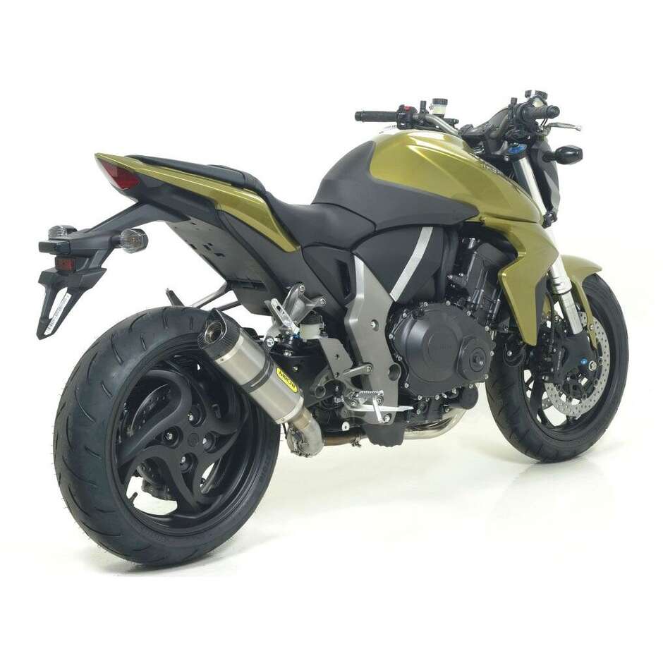 Échappement en titane Arrow Indy Race Approved avec embout de carburateur pour Honda CBR 600 RR (08-12)