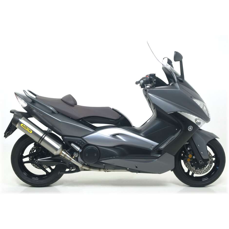 Échappement en titane Arrow Race-Tech avec embout de carburateur pour Yamaha TMAX 500 (08-11) / TMAX 530 (12-16)