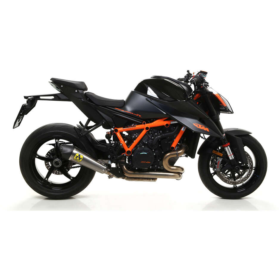 Échappement en titane Arrow X-Kone pour KTM 1290 SuperDuke R (20-23) / 1390 SuperDuke R (24-25)