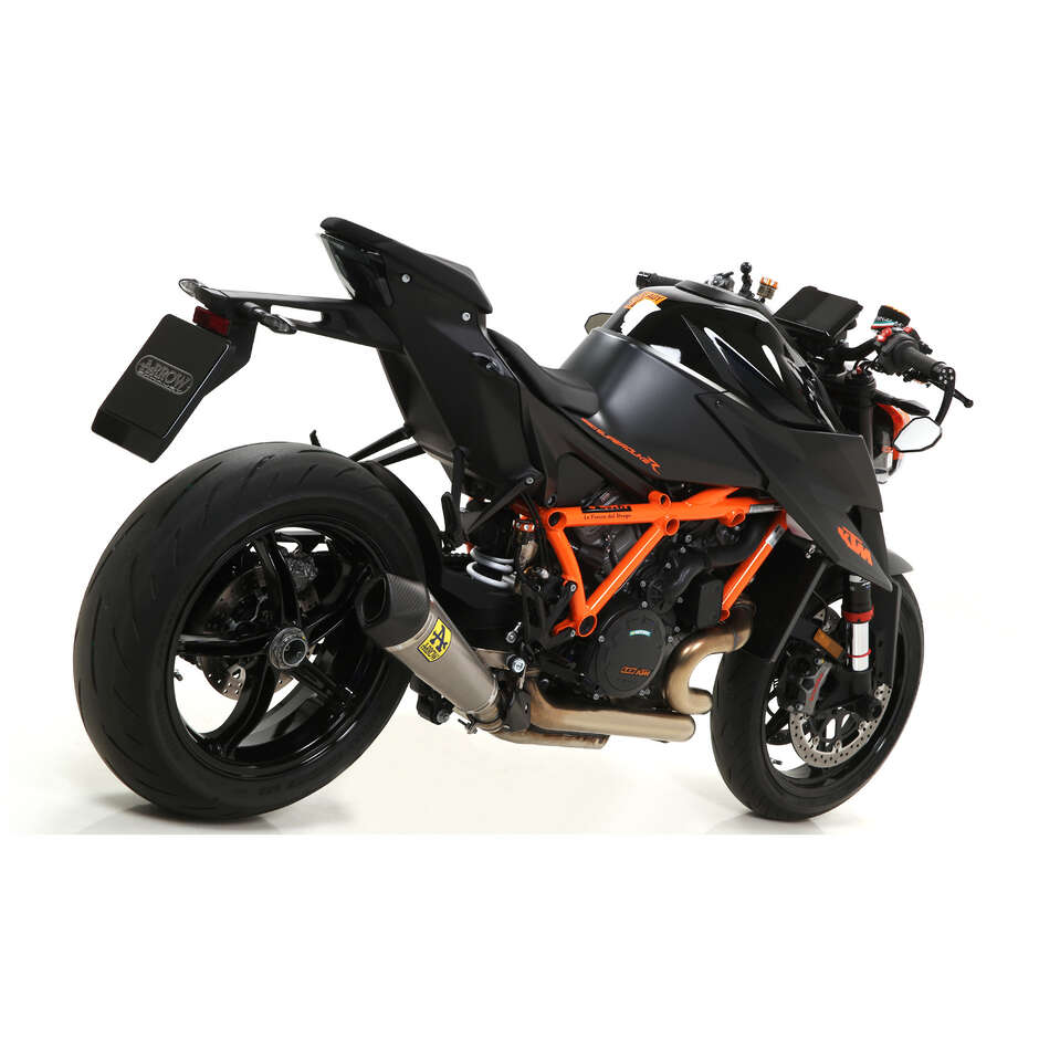 Échappement en titane Arrow X-Kone pour KTM 1290 SuperDuke R (20-23) / 1390 SuperDuke R (24-25)