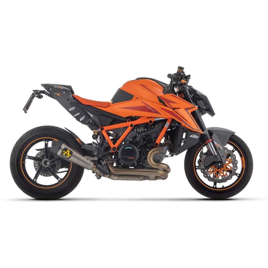 Échappement en titane Arrow X-Kone pour KTM 1290 SuperDuke R (20-23) / 1390 SuperDuke R (24-25)