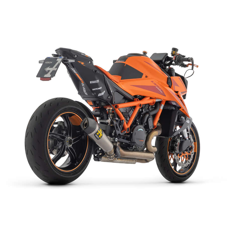 Échappement en titane Arrow X-Kone pour KTM 1290 SuperDuke R (20-23) / 1390 SuperDuke R (24-25)