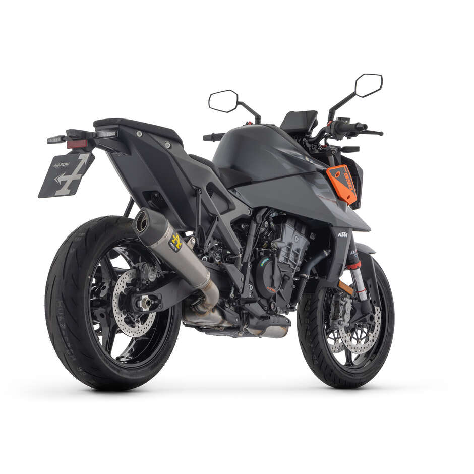 Échappement en titane Arrow X-Kone pour KTM DUKE 990 (24-25)