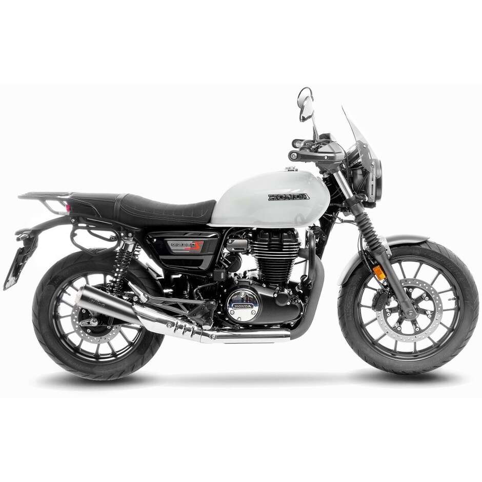 Échappement Leovince 15011 LV Classic Racer Slip-On spécifique pour HONDA GB 350 S (25-26)