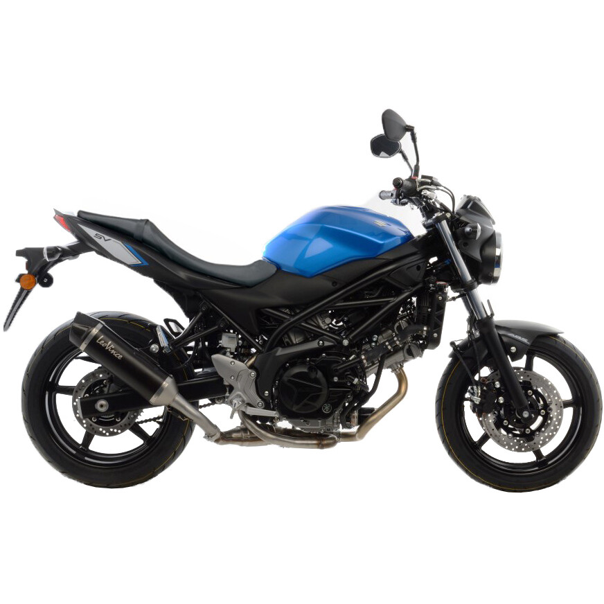 Échappement Slip-On Leovince 14031 NOIR spécifique pour SUZUKI SV650 (16-24) ; SV650X (18-23)