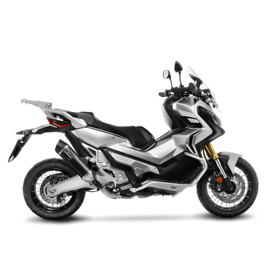 Échappement Slip-On Leovince 14046 BLACK spécifique pour HONDA X-ADV (17-24) ; FORCE 750 (21-24)