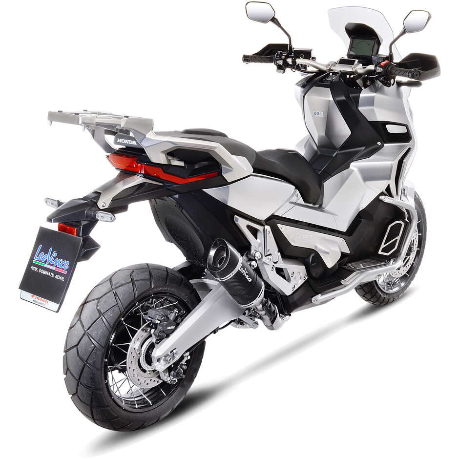 Échappement Slip-On Leovince 14194E LV PRO CARBON FIBER spécifique pour HONDA X-ADV (17-24) ; Forza750 (21-24)