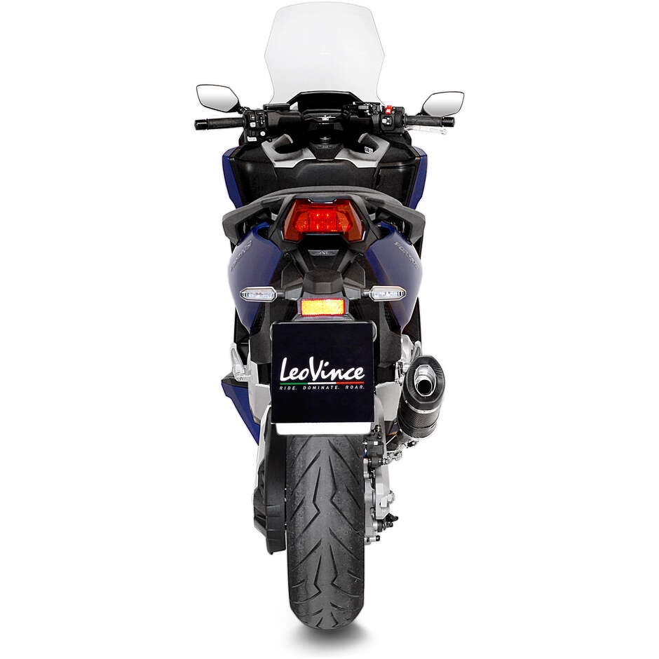 Échappement Slip-On Leovince 14194E LV PRO CARBON FIBER spécifique pour HONDA X-ADV (17-24) ; Forza750 (21-24)