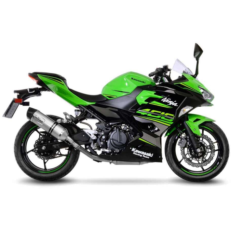 Échappement Slip-On Leovince 14259E LV ONE EVO spécifique pour KAWASAKI Ninja500/SE - Z500/SE (24-25) ; Ninja400 (18-23); Z400 (19-23)