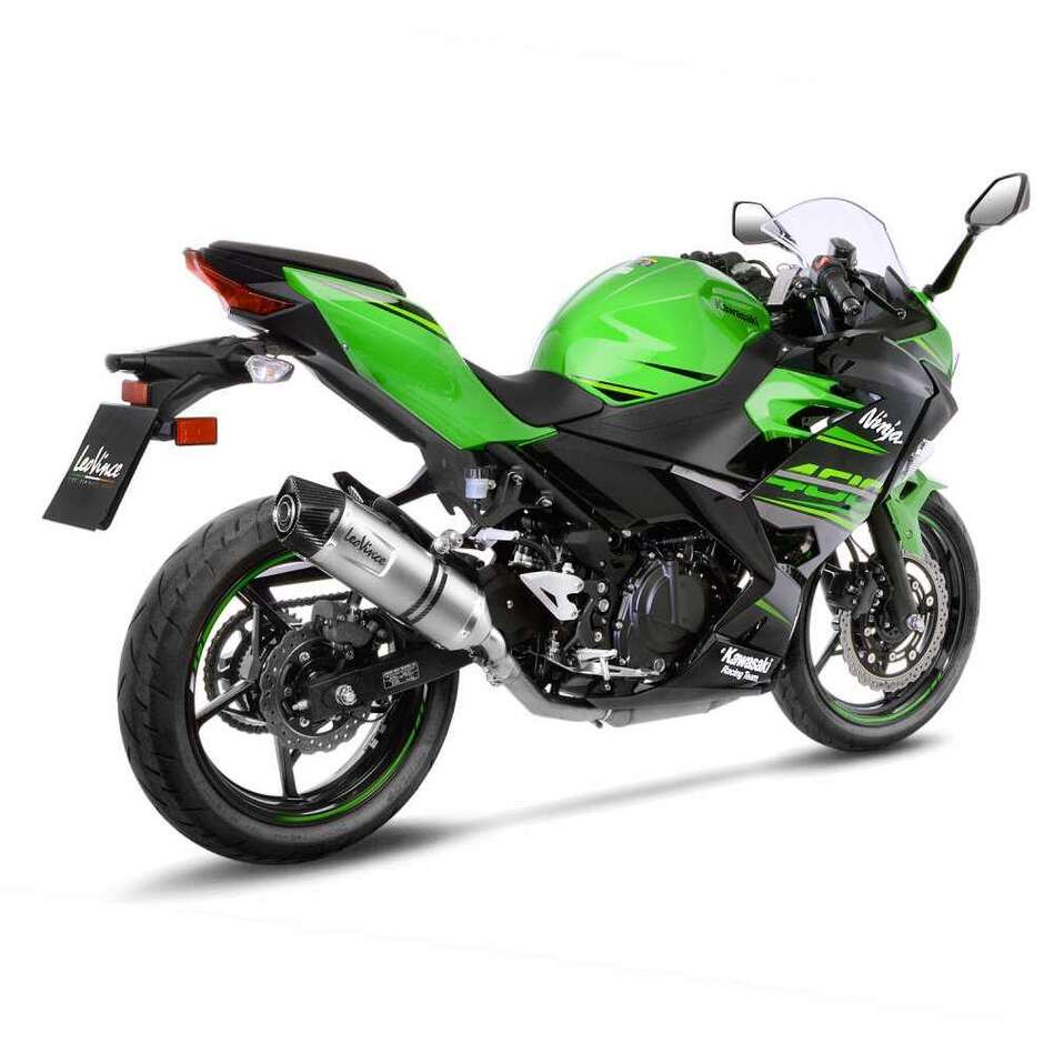 Échappement Slip-On Leovince 14259E LV ONE EVO spécifique pour KAWASAKI Ninja500/SE - Z500/SE (24-25) ; Ninja400 (18-23); Z400 (19-23)