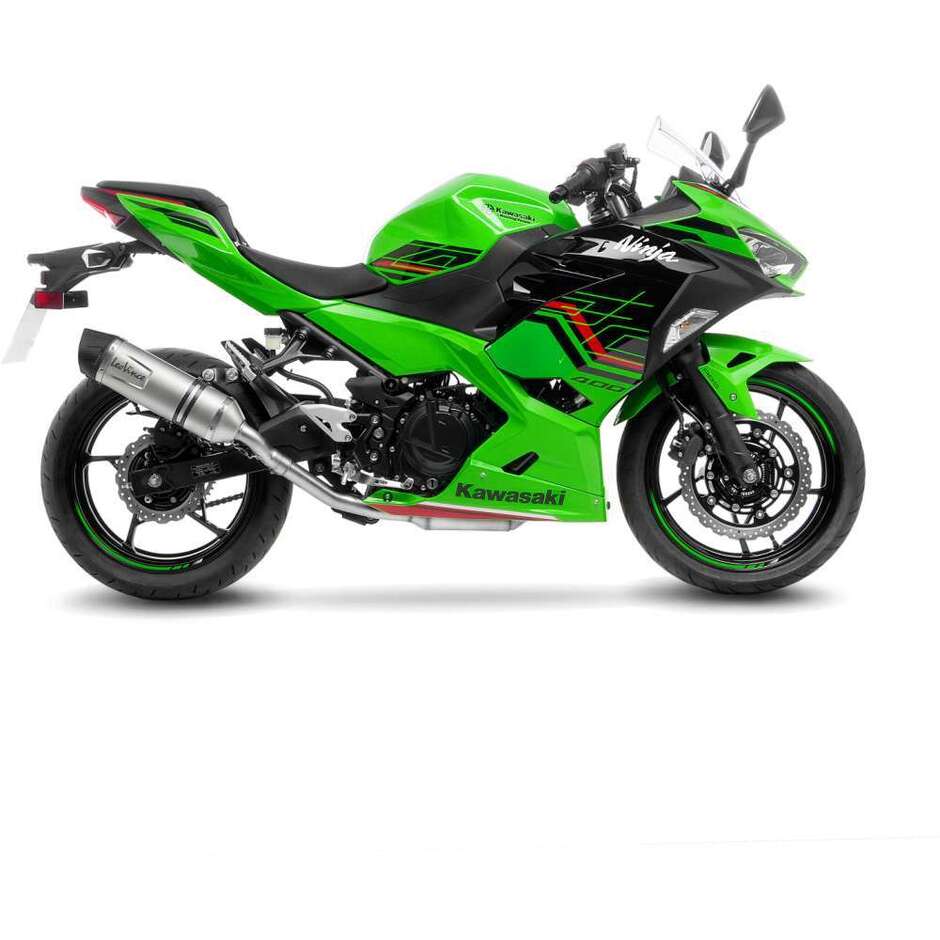 Échappement Slip-On Leovince 14259E LV ONE EVO spécifique pour KAWASAKI Ninja500/SE - Z500/SE (24-25) ; Ninja400 (18-23); Z400 (19-23)