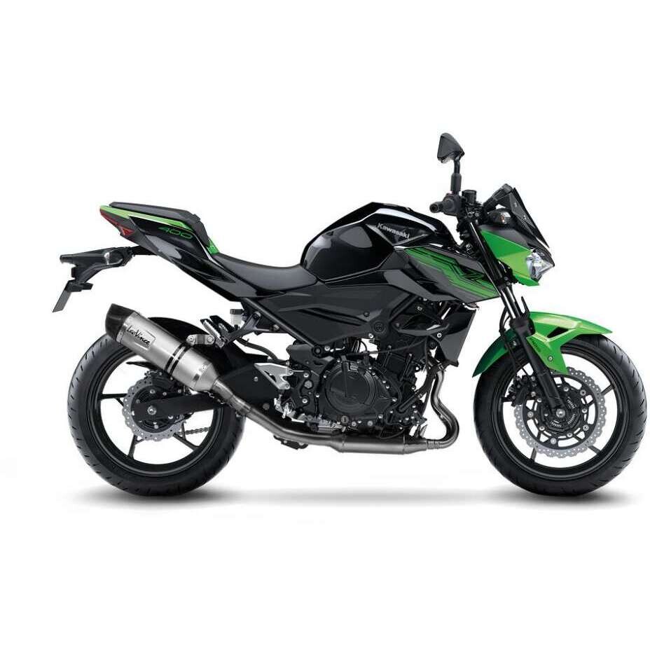Échappement Slip-On Leovince 14259E LV ONE EVO spécifique pour KAWASAKI Ninja500/SE - Z500/SE (24-25) ; Ninja400 (18-23); Z400 (19-23)