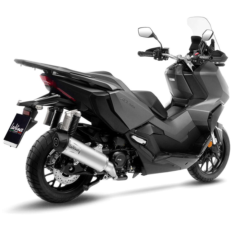 Échappement Slip-On Leovince 14381EK LV ONE EVO spécifique pour HONDA ADV350 (22-24) ; SH350i (21-24)