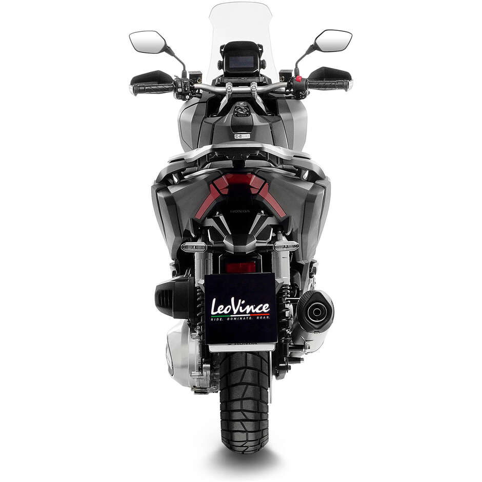 Échappement Slip-On Leovince 14381EK LV ONE EVO spécifique pour HONDA ADV350 (22-24) ; SH350i (21-24)