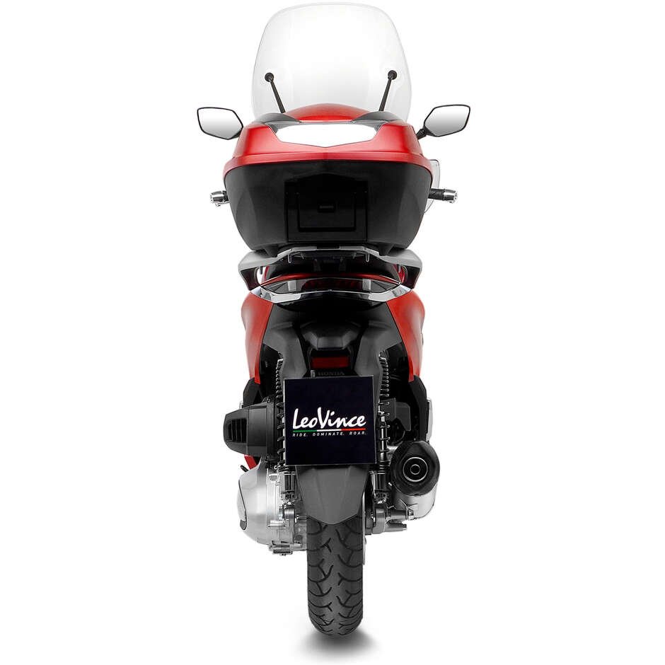 Échappement Slip-On Leovince 14381EK LV ONE EVO spécifique pour HONDA ADV350 (22-24) ; SH350i (21-24)