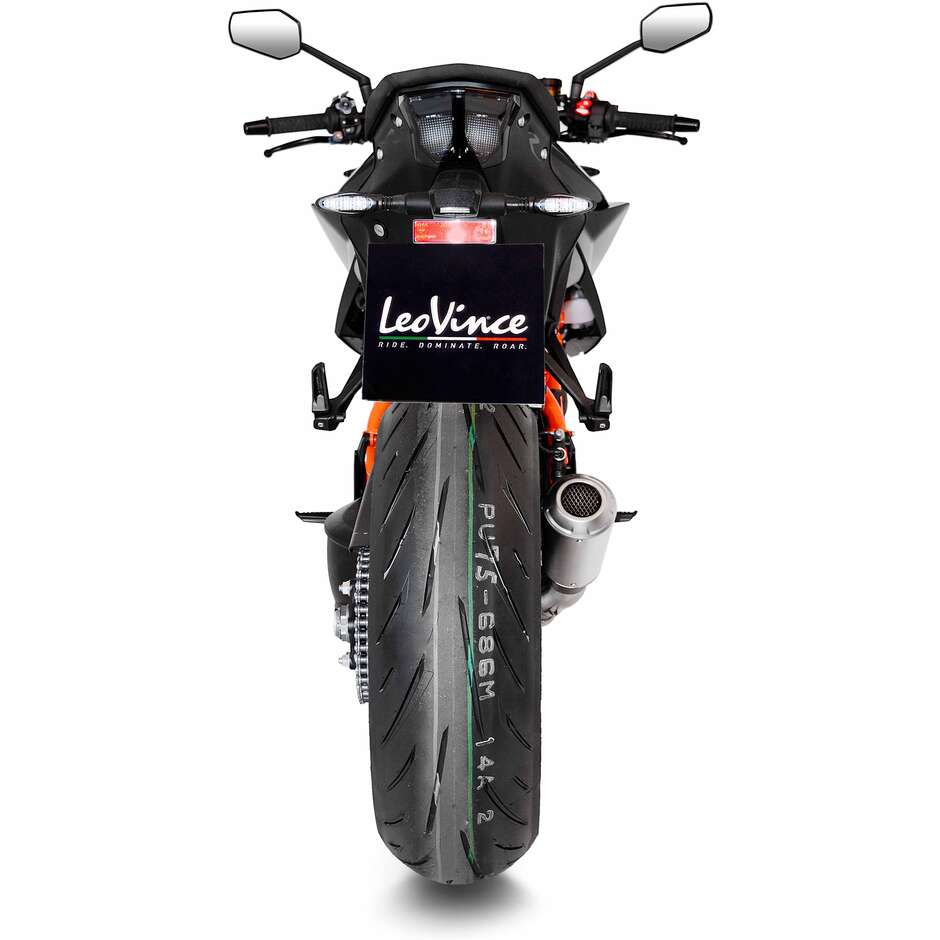 Échappement Slip-On Leovince 15243U LV-10 spécifique pour KTM 1290 Super Duke RR/Evo (21-23) ; 1290 Super Duke R (20-23)