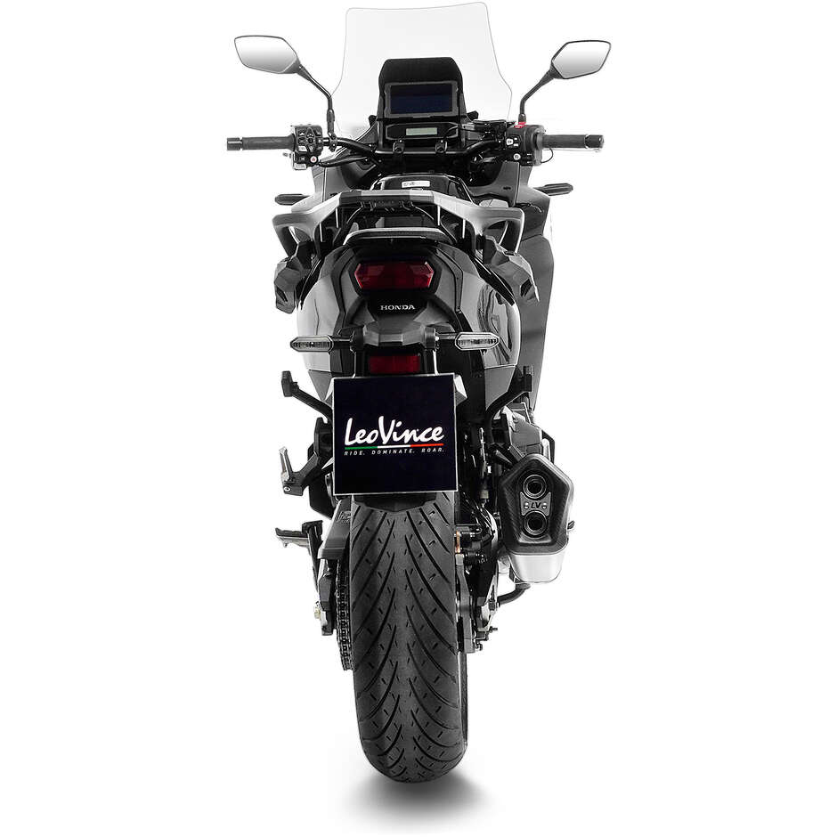 Échappement Slip-On Leovince 15307 LV-12 spécifique pour HONDA NT1100 (22-24)