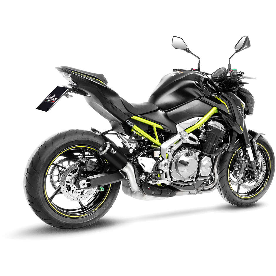 Échappement Slip-On Leovince 15402BU CORSA BLACK EDITION spécifique pour KAWASAKI Z900 (17-19) ; Z900A2 (18-24)