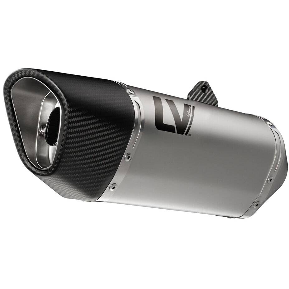 Échappement Slip-On Leovince 15607 LV-14R spécifique pour KAWASAKI Ninja500/SE - Z500/SE (24-25) ; Ninja400 (18-23); Z400 (19-23)