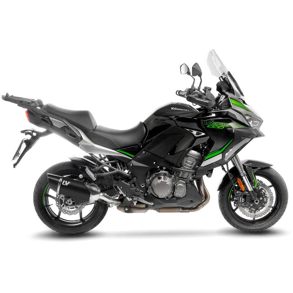 Échappement Slip-On Leovince 15623B LV-14 R Black Edition spécifique pour KAWASAKI Versys 1000 (19-24)