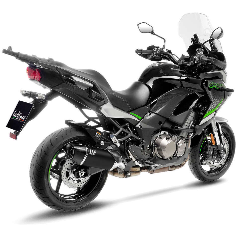 Échappement Slip-On Leovince 15623B LV-14 R Black Edition spécifique pour KAWASAKI Versys 1000 (19-24)