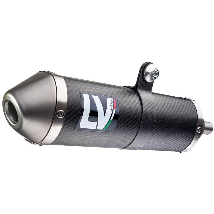 Échappement Slip-On Leovince 17003 X-FIGHT Fibre de carbone Spécifique pour RIEJU MRT 50 / MRT 50 PRO / MRT 50 SM PRO (21-23)