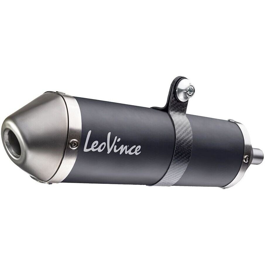Échappement Slip-On Leovince 17006B X-FIGHT Black Edition Spécifique pour FANTIC MOTOR XE 50 Competition / Performance (21-24); XM 50 Competition / Performance (21-24)