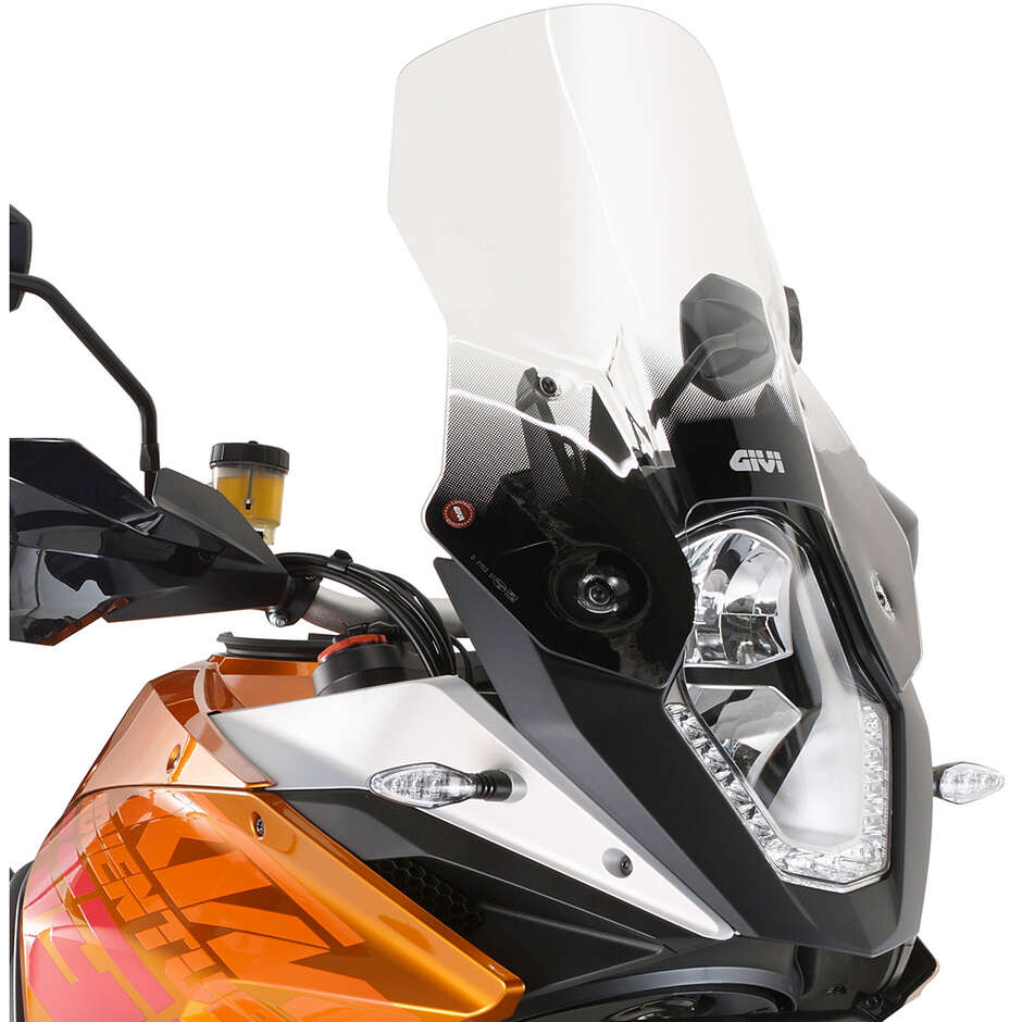 Écran transparent Givi D7703ST Pour KTM 1050 Adventure (15 > 16) / 1090 Adventure (17 > 19) ; 1190 Aventure / R (13 > 16)