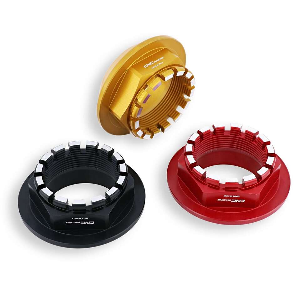Écrou de roue arrière DA503 DX BICOLOR CNC Racing Noir Argent