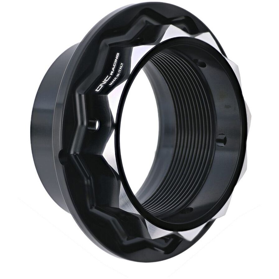 Écrou de roue arrière DA504 DX BICOLOR CNC Racing Noir Argent