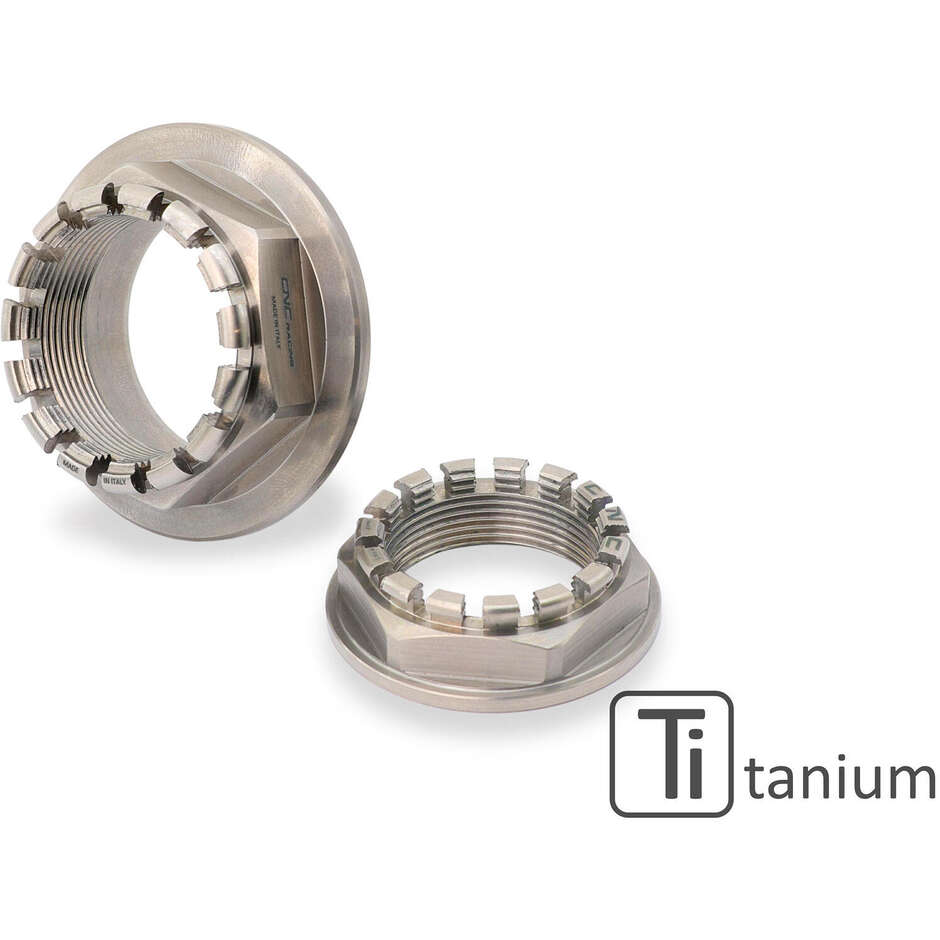 Écrous de roue monobloc DA382 Ducati Titanium CNC Racing Titanium