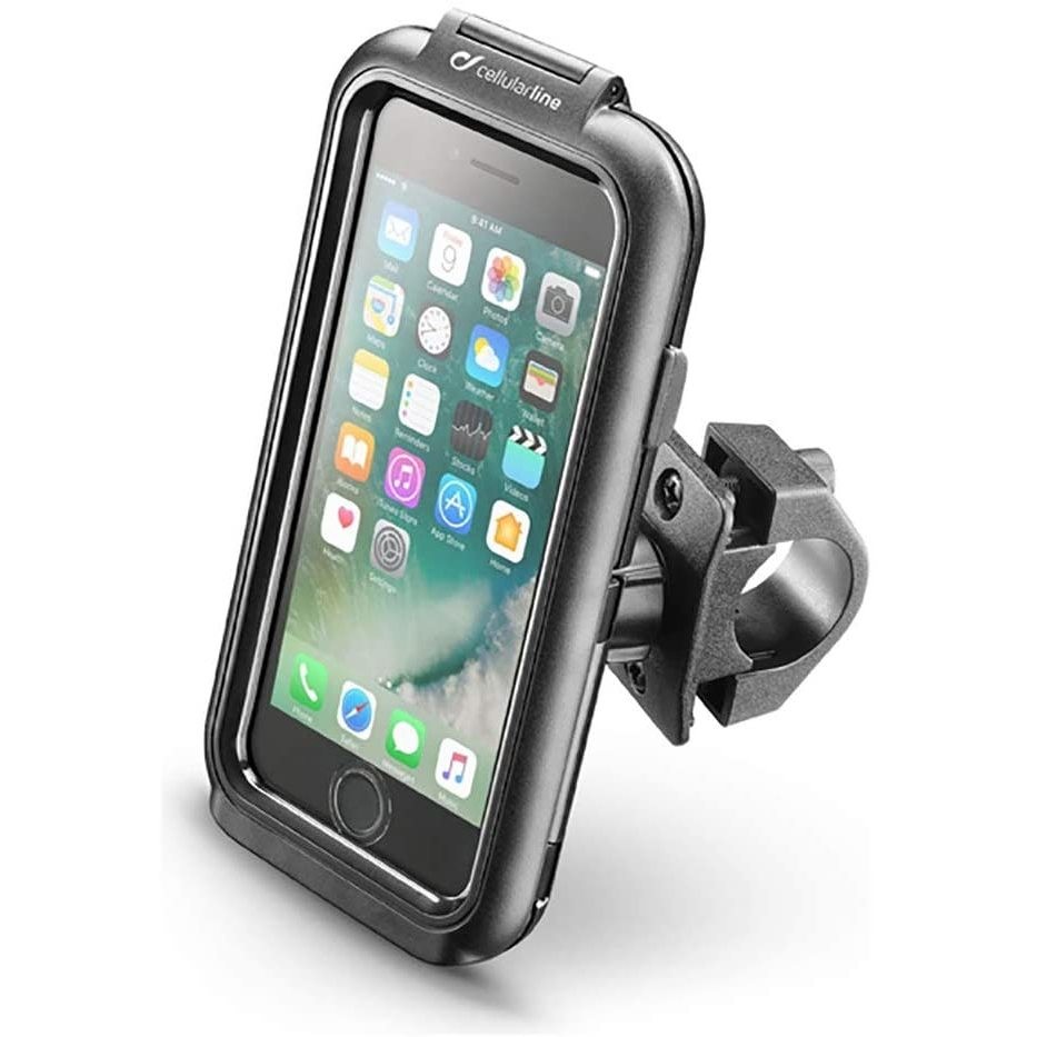 Étui rigide de support de smartphone pour motos de ligne cellulaire pour iPhone SE -6-7-8