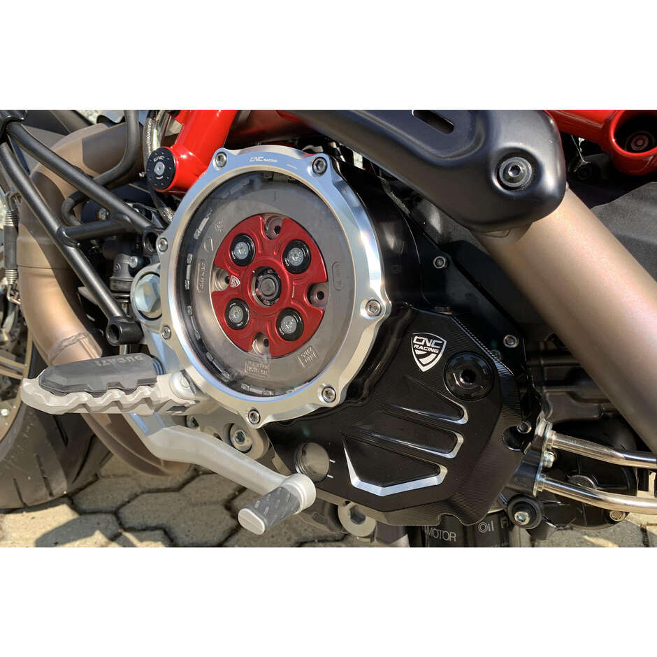 Ölkupplungsfederbecher-Kit Ducati SF128 CNC Racing Schwarz