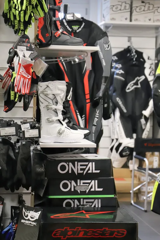 Inside the Outletmoto Florence store - photo 4